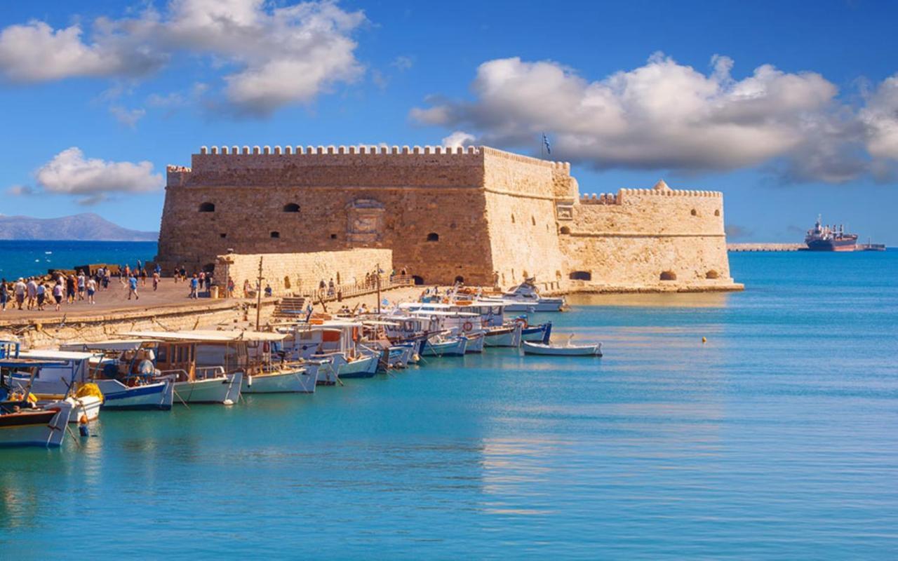 Porto Plaza City Center Apartment Ac/Wifi Heraklion Exteriör bild