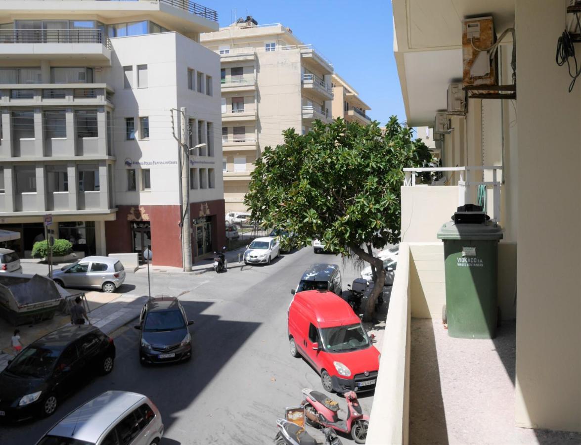 Porto Plaza City Center Apartment Ac/Wifi Heraklion Exteriör bild