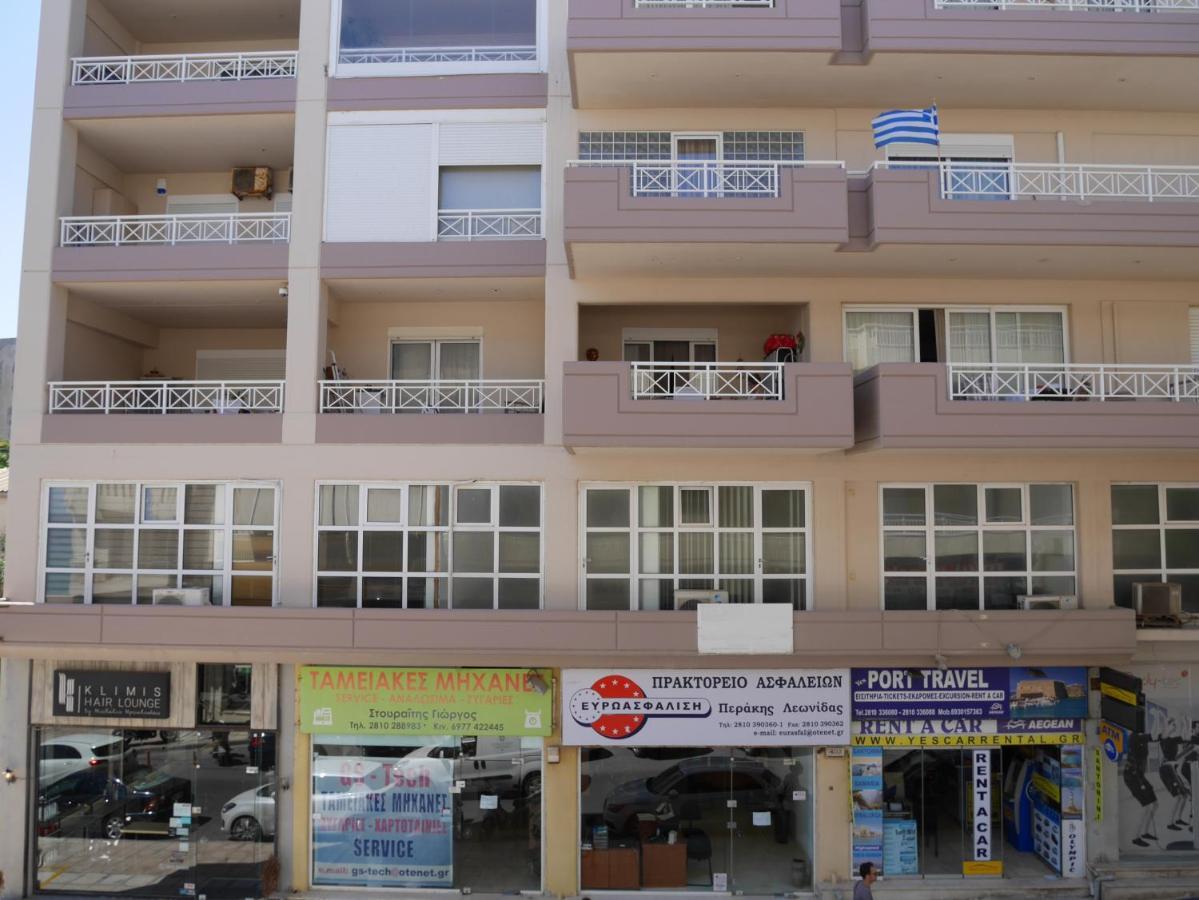 Porto Plaza City Center Apartment Ac/Wifi Heraklion Exteriör bild