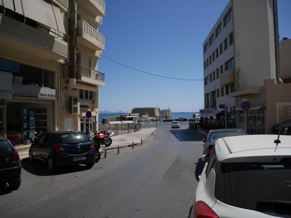 Porto Plaza City Center Apartment Ac/Wifi Heraklion Exteriör bild