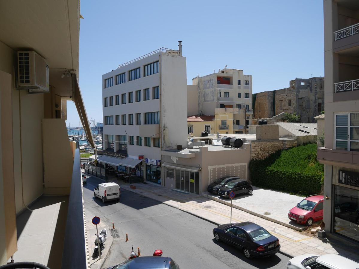 Porto Plaza City Center Apartment Ac/Wifi Heraklion Exteriör bild